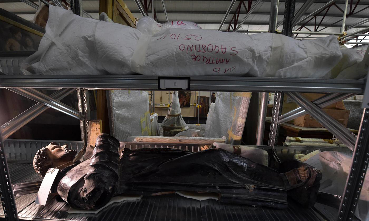 Terremoto Centro Italia: opere d’arte ferite in restauro a Cittaducale Terremoto Centro Italia: opere d’arte ferite in restauro a Cittaducale