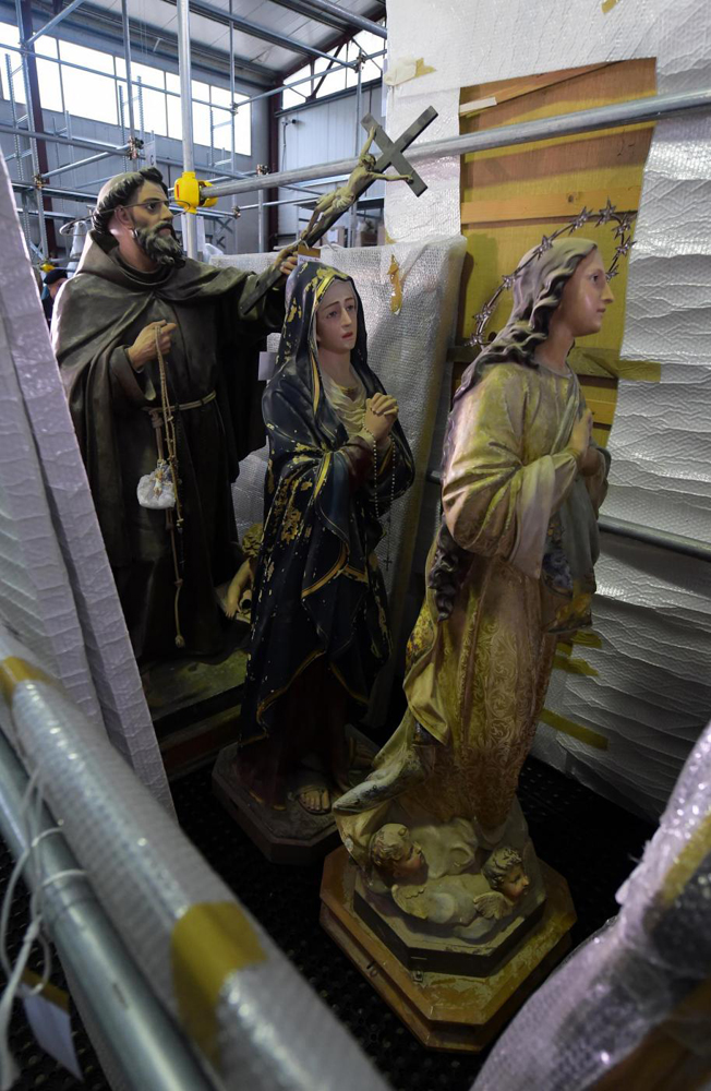 Terremoto Centro Italia: opere d’arte ferite in restauro a Cittaducale Terremoto Centro Italia: opere d’arte ferite in restauro a Cittaducale