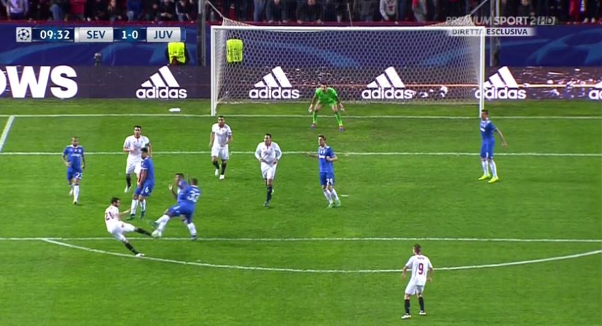 Siviglia-Juventus 1-3: vittoria e qualificazione Siviglia-Juventus 1-3: vittoria e qualificazione