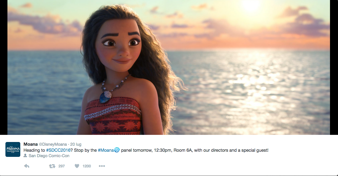 Disney Italia cambia il titolo alla pellicola d’animazione “Moana” Disney Italia cambia il titolo alla pellicola d’animazione “Moana”