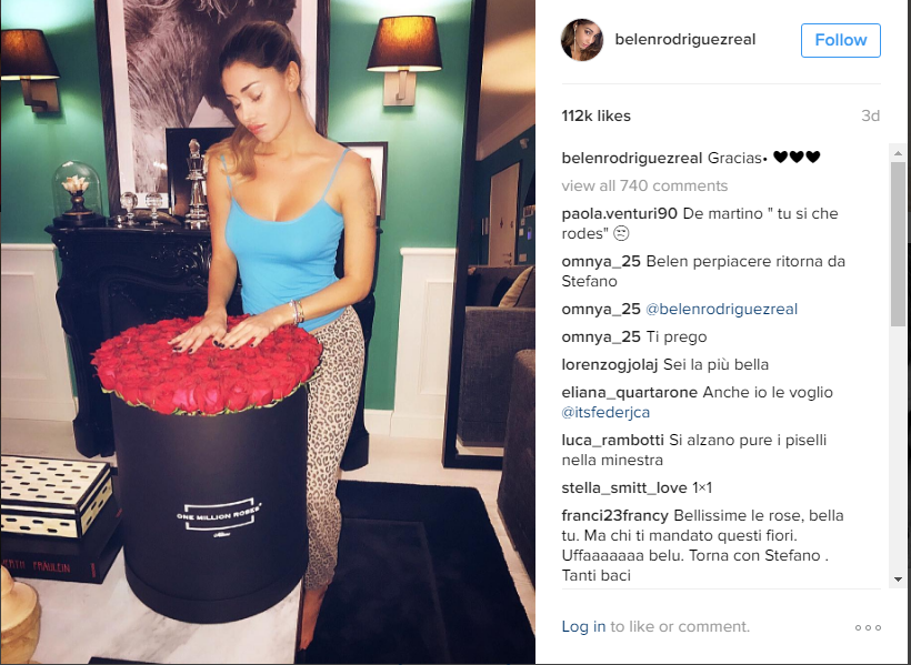 Belén, le rose del mistero e Stefano che non si arrende Belén, le rose del mistero e Stefano che non si arrende