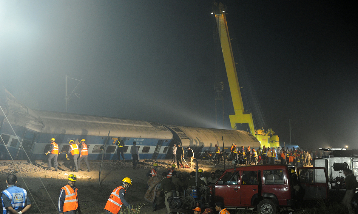 India: la strage del treno – FOTO