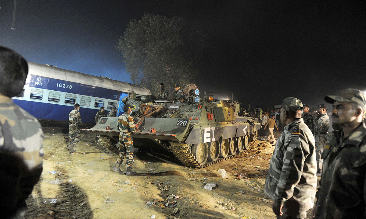 India: la strage del treno – FOTO