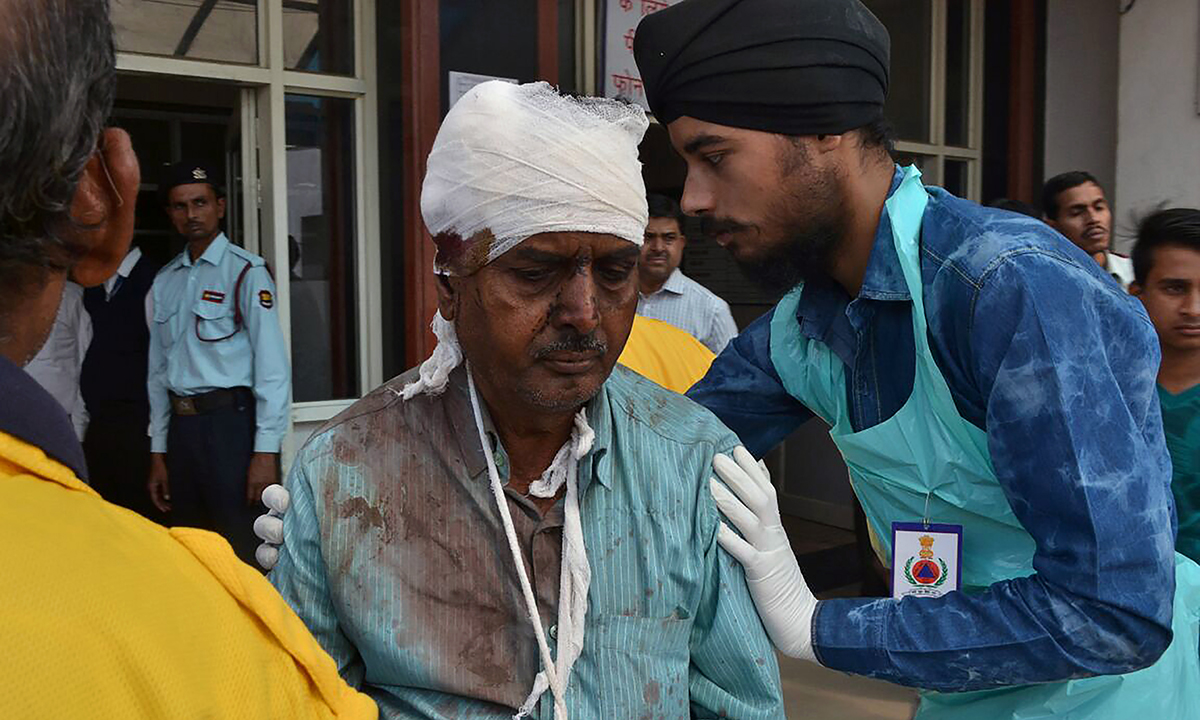 India: la strage del treno – FOTO