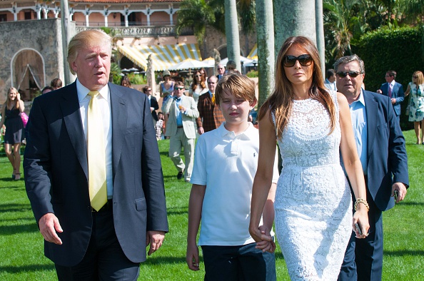 Donald a Washington, Melania a New York Donald a Washington, Melania a New York