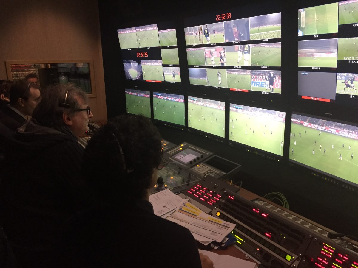 Milan-Inter 2-2: il derby visto e vissuto dalla cabina di regia Tv Milan-Inter 2-2: il derby visto e vissuto dalla cabina di regia Tv