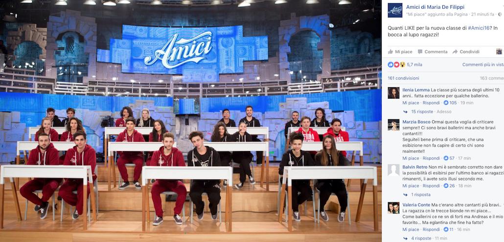 Amici 16: ecco chi sono gli allievi della nuova edizione Amici 16: ecco chi sono gli allievi della nuova edizione