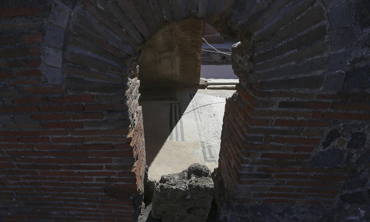 Pompei, apre la “Domus dei mosaici geometrici” – Foto