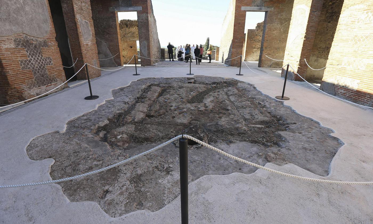 Pompei, apre la “Domus dei mosaici geometrici” – Foto