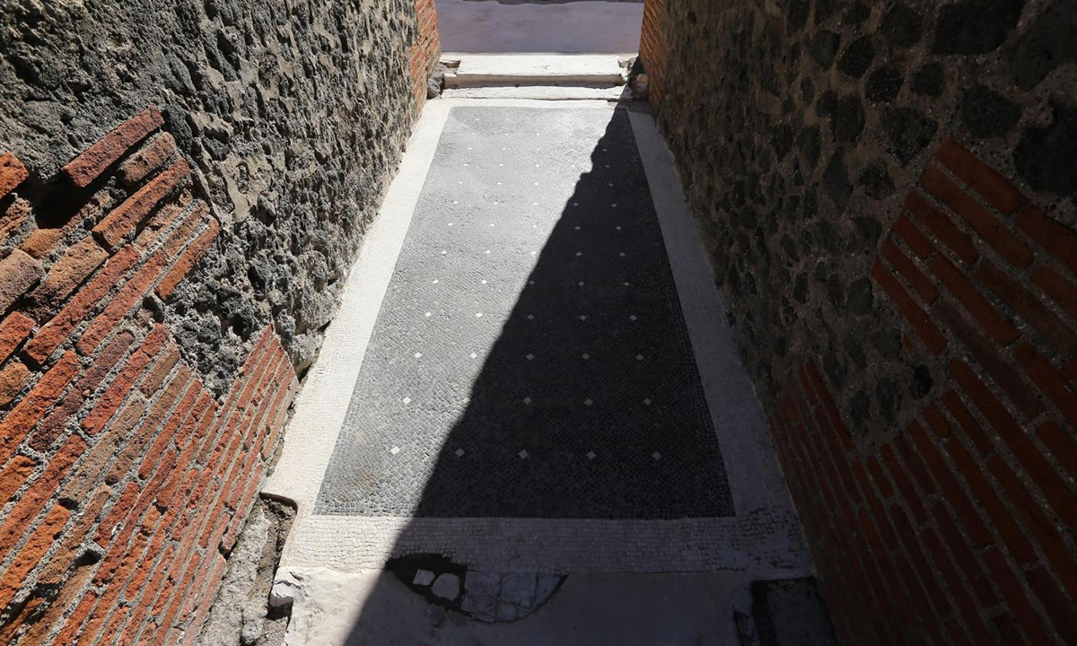 Pompei, apre la “Domus dei mosaici geometrici” – Foto