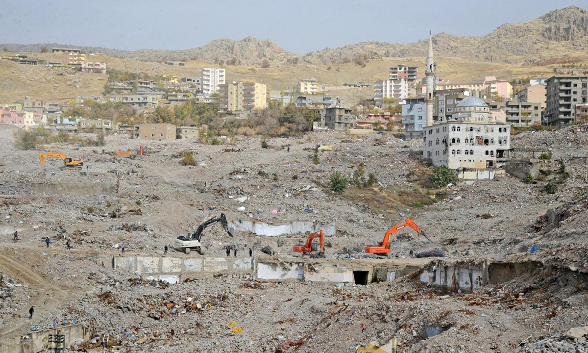 Turchia, il ritorno a Sirnak ridotta in macerie – Foto