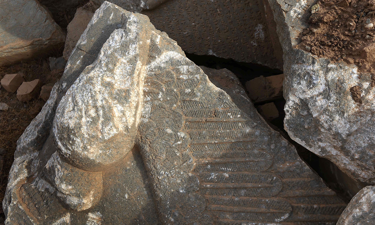 Iraq, le rovine assire di Nimrud distrutte dall’Isis – Foto