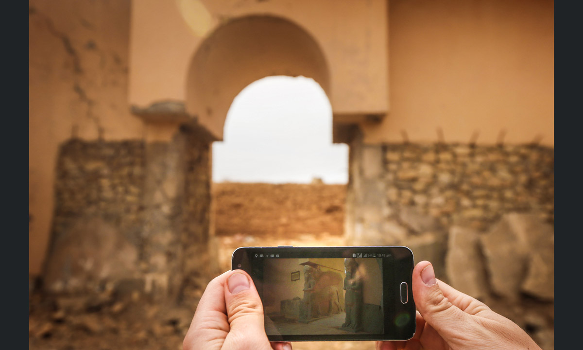 Iraq, le rovine assire di Nimrud distrutte dall’Isis – Foto