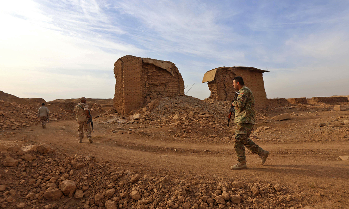 Iraq, le rovine assire di Nimrud distrutte dall’Isis – Foto