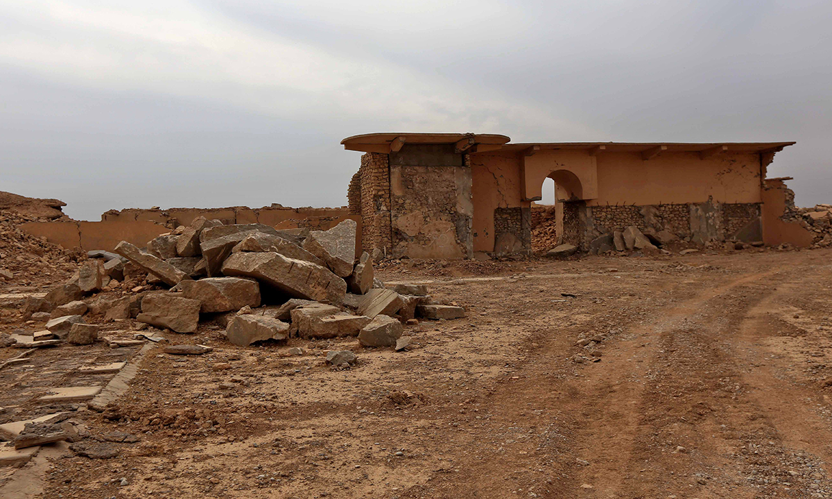 Iraq, le rovine assire di Nimrud distrutte dall’Isis – Foto