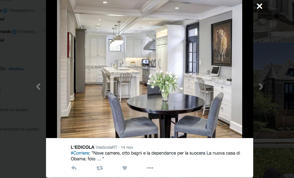 La nuova casa degli Obama è un cottage sobrio ed elegante La nuova casa degli Obama è un cottage sobrio ed elegante