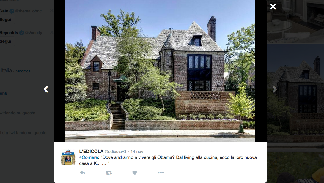 La nuova casa degli Obama è un cottage sobrio ed elegante La nuova casa degli Obama è un cottage sobrio ed elegante