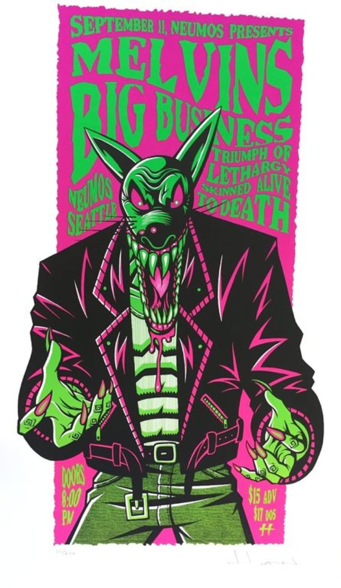 Rock Poster Art: sentire con gli occhi Rock Poster Art: sentire con gli occhi