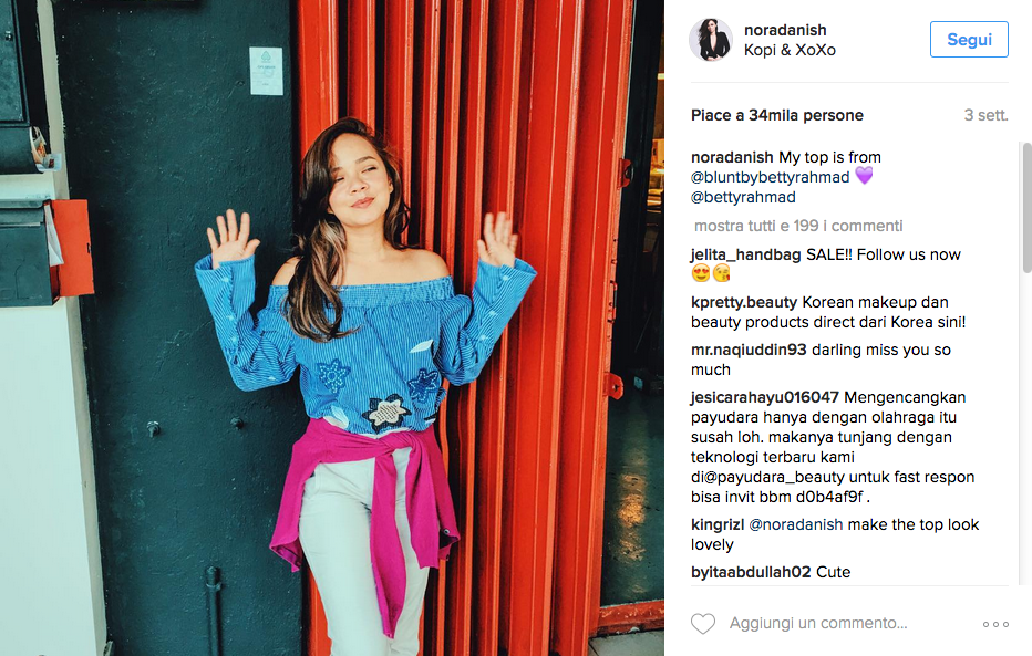 La proposta choc della modella malese: “Meno tasse per chi è bello”