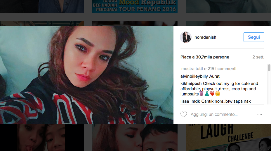 La proposta choc della modella malese: “Meno tasse per chi è bello”