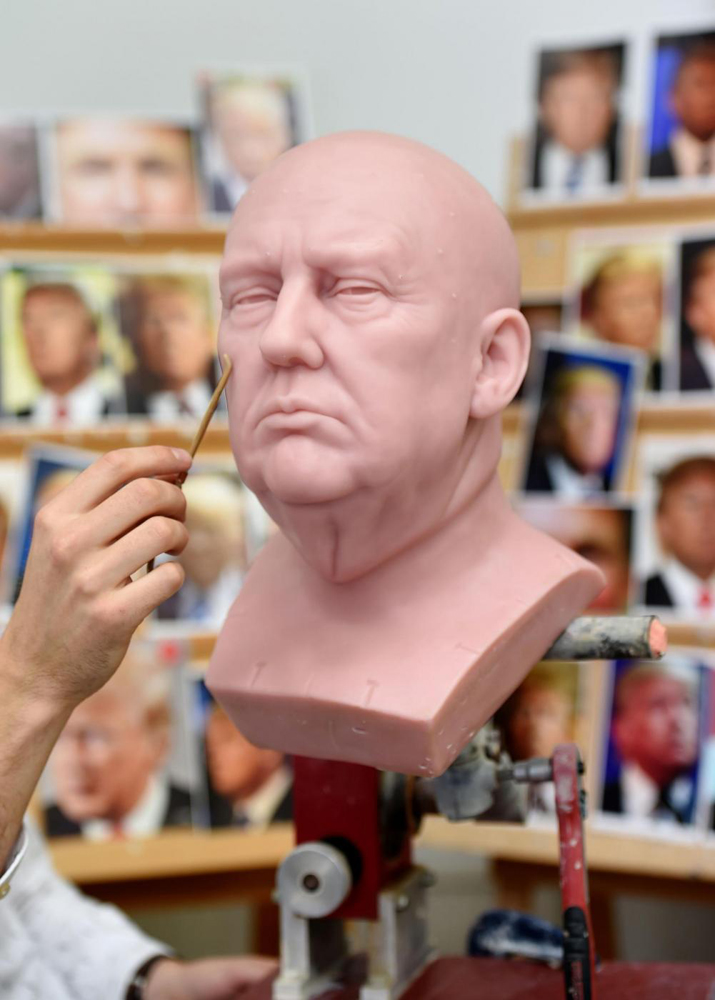 Donald Trump di cera al Madame Tussauds di Londra – Foto Donald Trump di cera al Madame Tussauds di Londra – Foto
