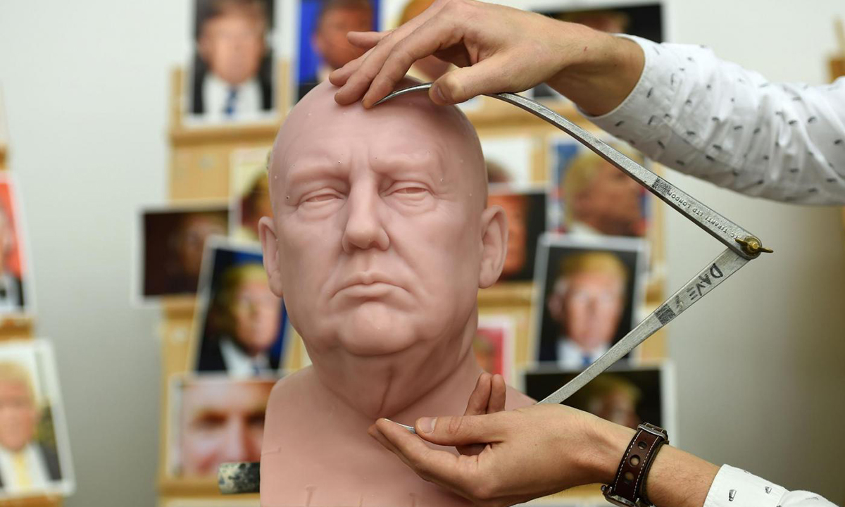 Donald Trump di cera al Madame Tussauds di Londra – Foto Donald Trump di cera al Madame Tussauds di Londra – Foto