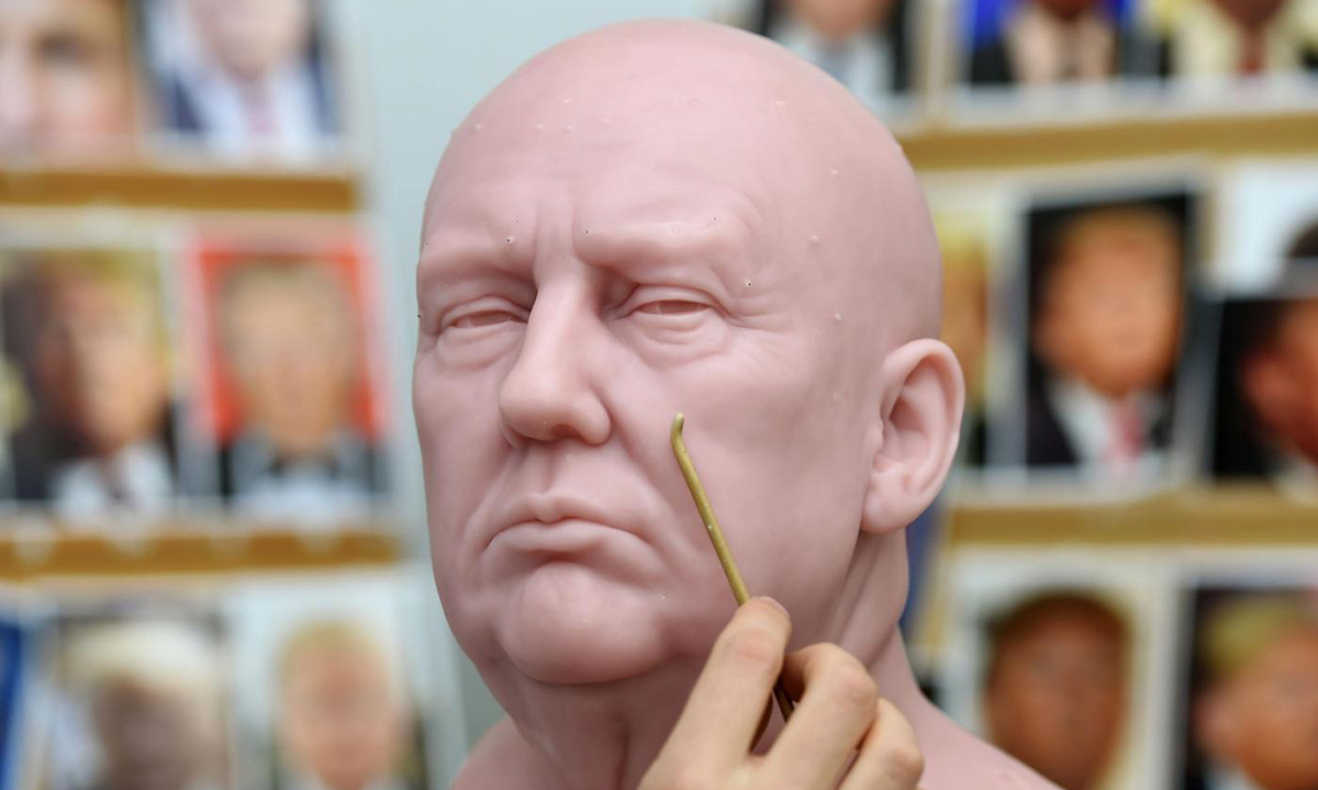 Donald Trump di cera al Madame Tussauds di Londra – Foto Donald Trump di cera al Madame Tussauds di Londra – Foto