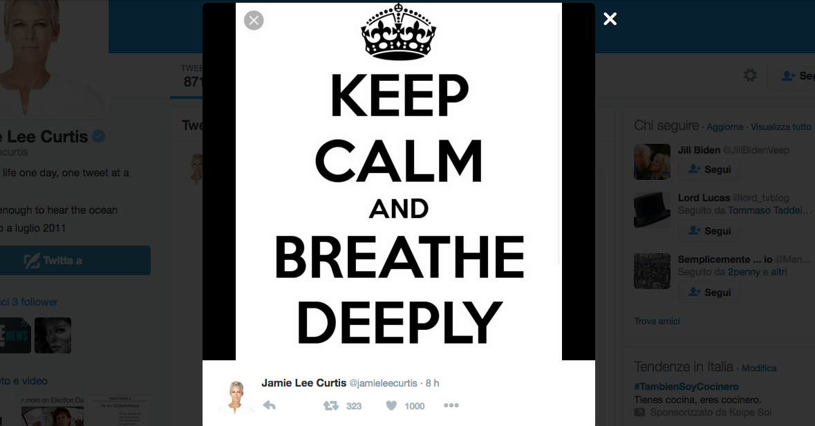 Trump presidente: le reazioni social dei vip Trump presidente: le reazioni social dei vip