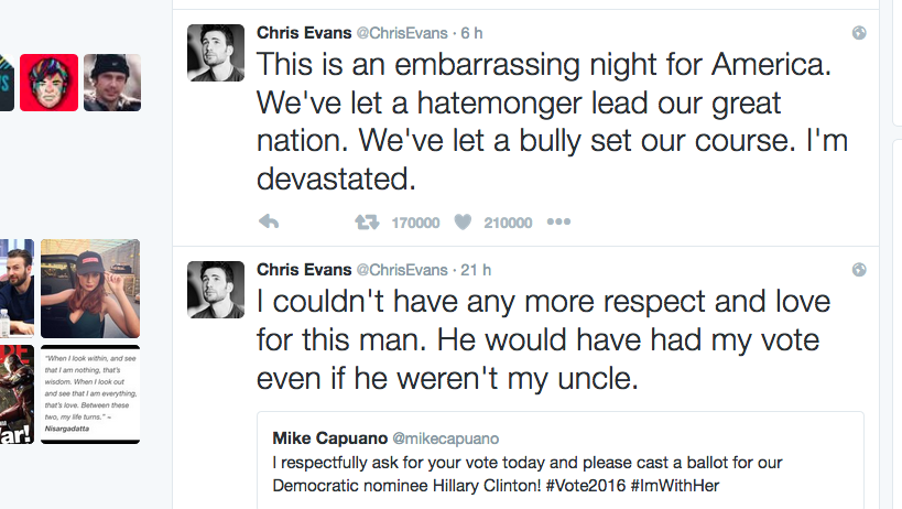 Trump presidente: le reazioni social dei vip Trump presidente: le reazioni social dei vip