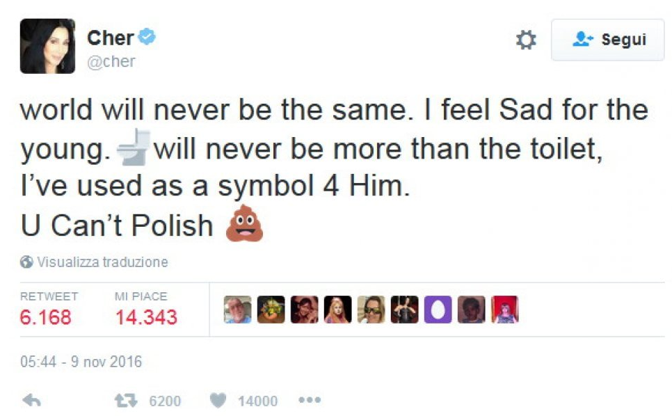 Trump presidente: le reazioni social dei vip Trump presidente: le reazioni social dei vip