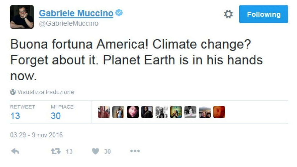 Trump presidente: le reazioni social dei vip Trump presidente: le reazioni social dei vip