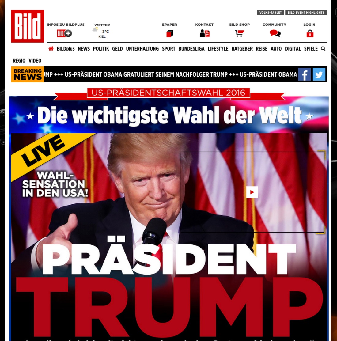 Donald Trump presidente: le reazioni della politica e della stampa internazionale Donald Trump presidente: le reazioni della politica e della stampa internazionale