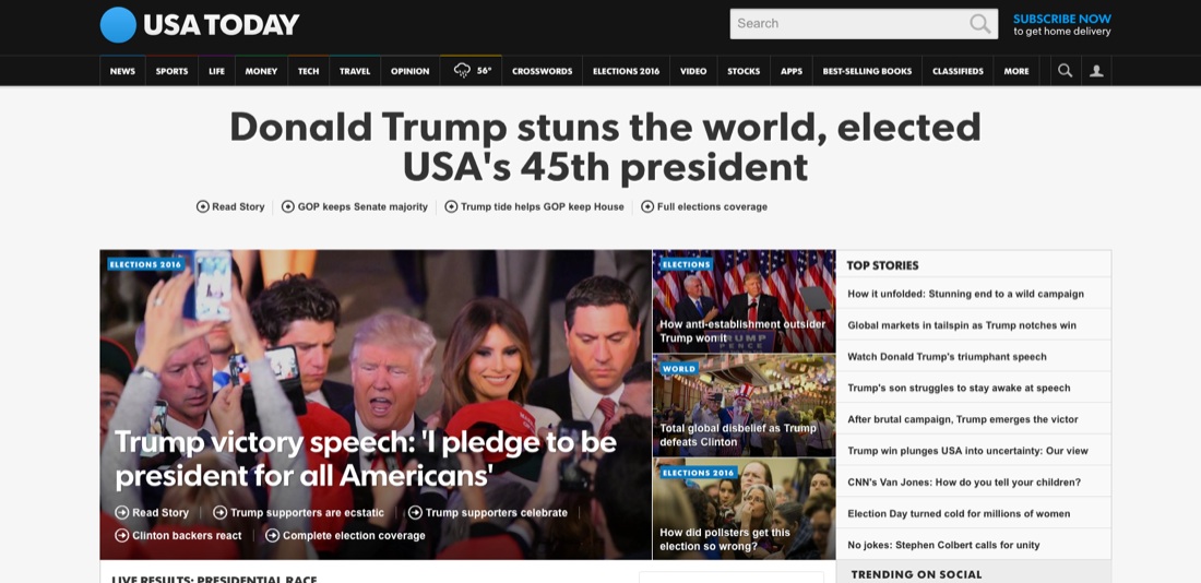 Donald Trump presidente: le reazioni della politica e della stampa internazionale Donald Trump presidente: le reazioni della politica e della stampa internazionale