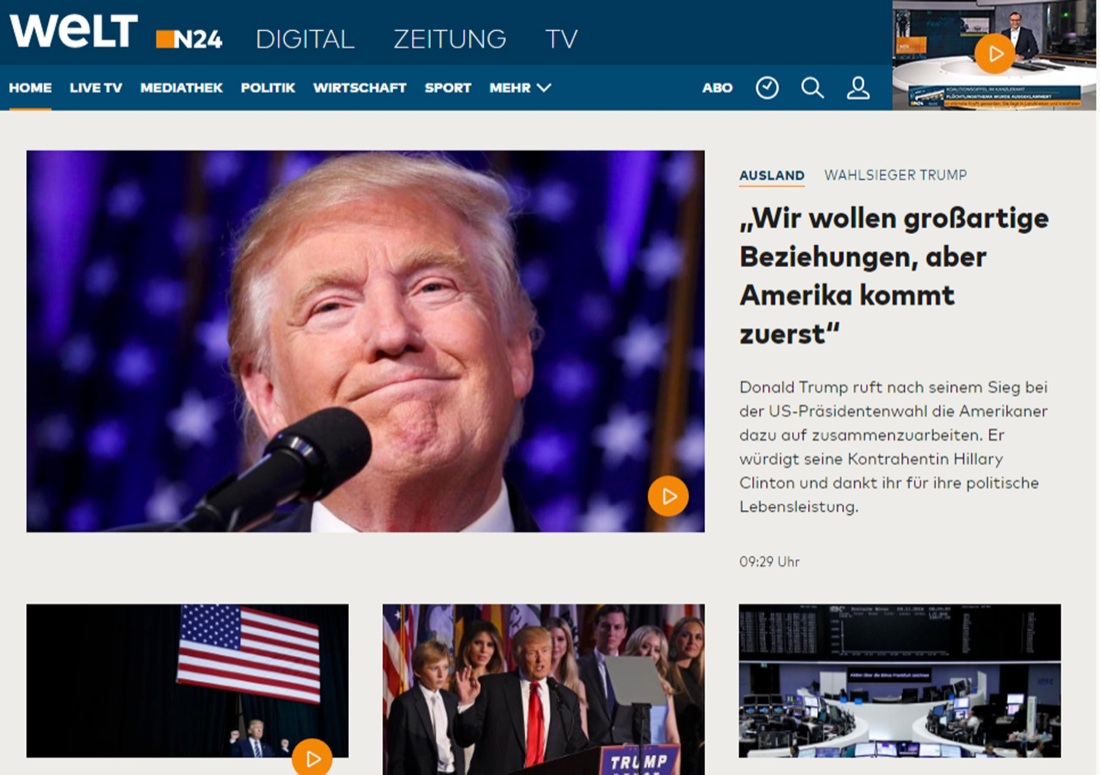 Donald Trump presidente: le reazioni della politica e della stampa internazionale Donald Trump presidente: le reazioni della politica e della stampa internazionale