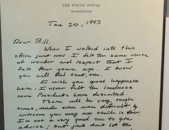 Usa 2016, la lettera che ogni Presidente vorrebbe ricevere