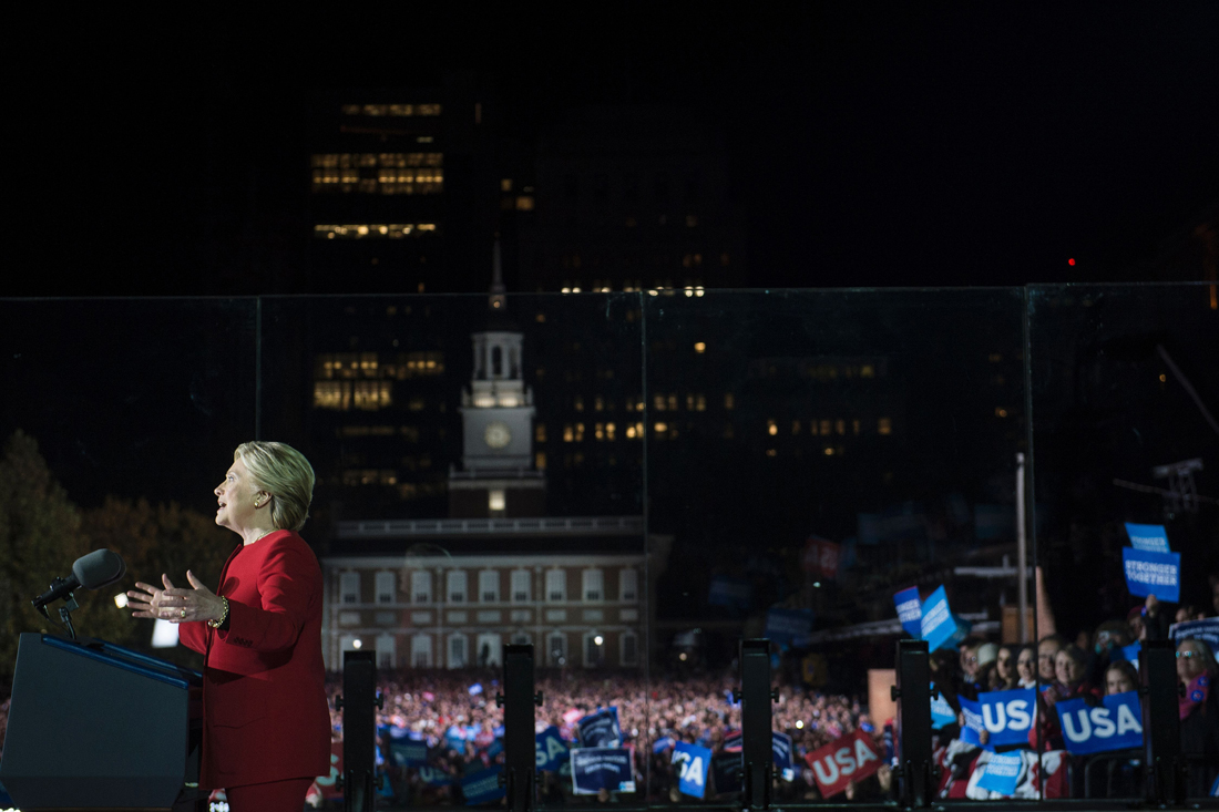Usa 2016: record di folla per Hillary a Filadelfia