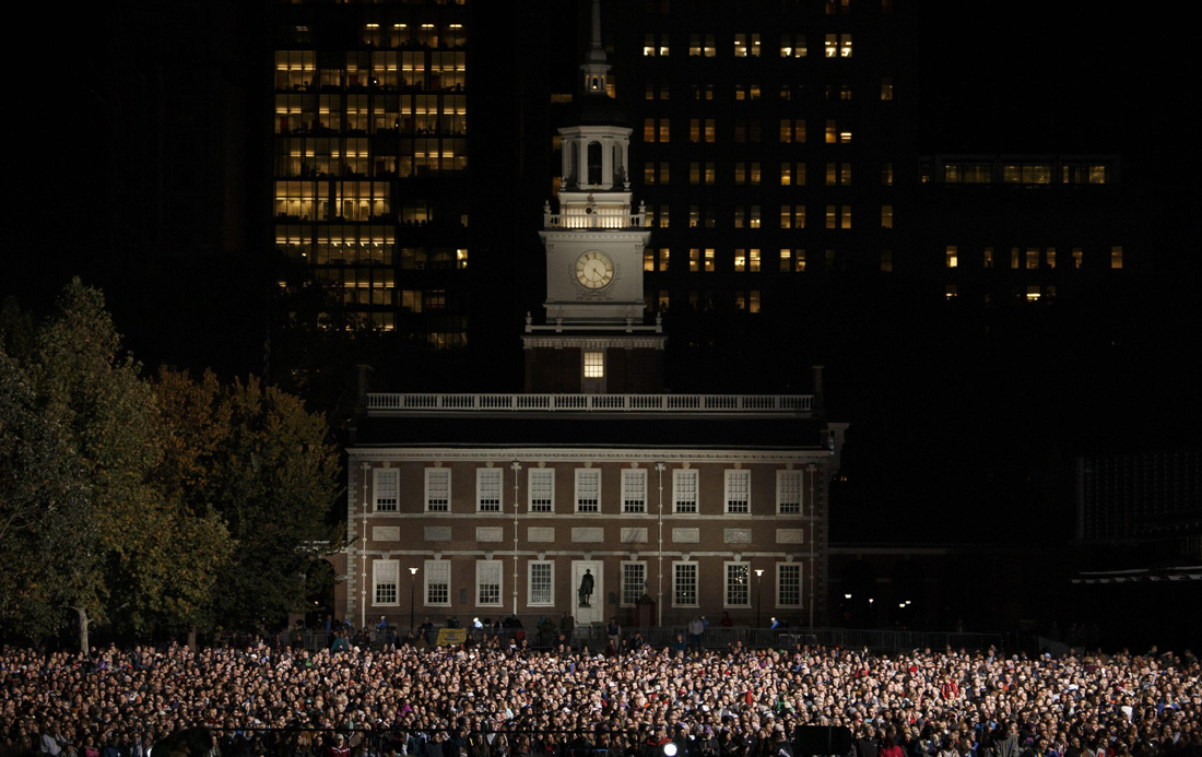 Usa 2016: record di folla per Hillary a Filadelfia