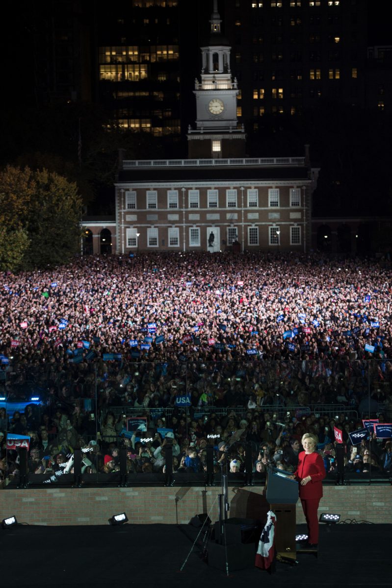 Usa 2016: record di folla per Hillary a Filadelfia