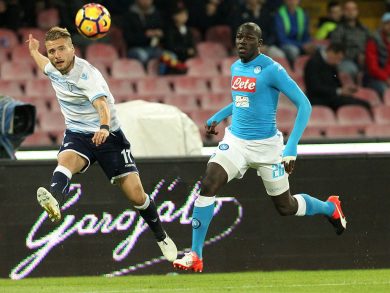 Napoli – Lazio 1-1: tutto in 60”, Keita risponde ad Hamsik