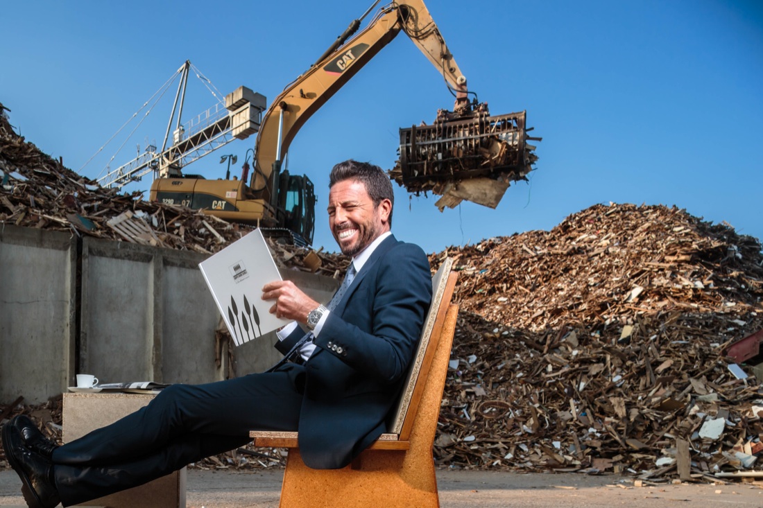 La vita infinita del legno riciclato