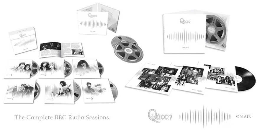 “Queen On Air” raccoglie tutte le sessions per la BBC “Queen On Air” raccoglie tutte le sessions per la BBC