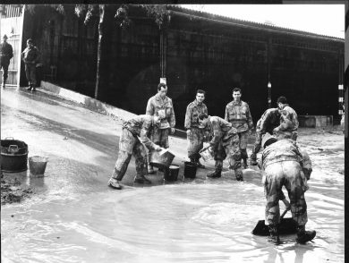 Firenze 1966: l’Esercito e l’alluvione – Foto