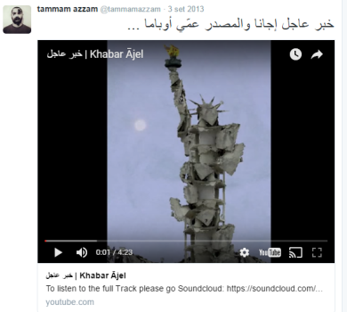 Il “giallo” della Statua della Libertà in Siria