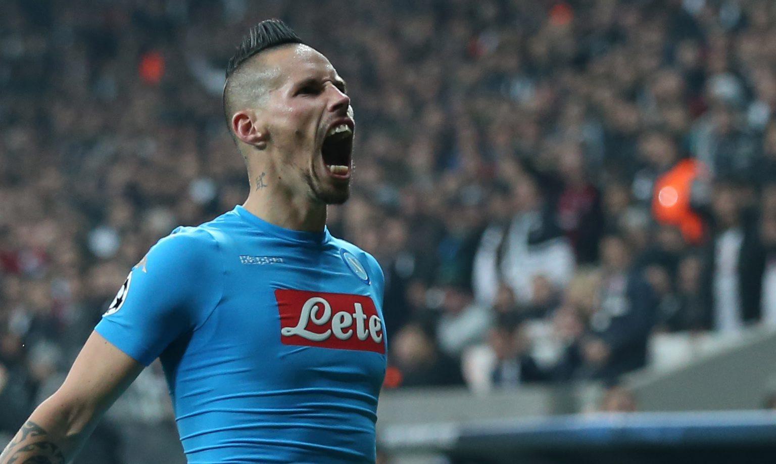 Besiktas-Napoli 1-1: Hamsik tiene viva la corsa Champions League Besiktas-Napoli 1-1: Hamsik tiene viva la corsa Champions League