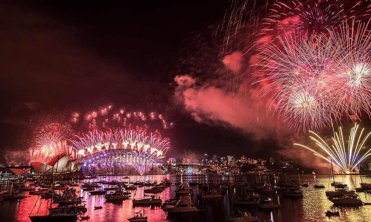 Capodanno 2017: le foto dei festeggiamenti nel mondo