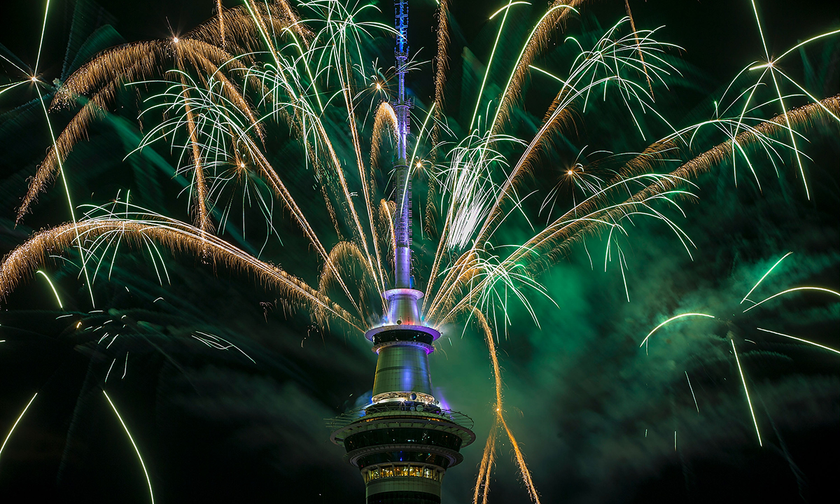 Capodanno 2017: le foto dei festeggiamenti nel mondo