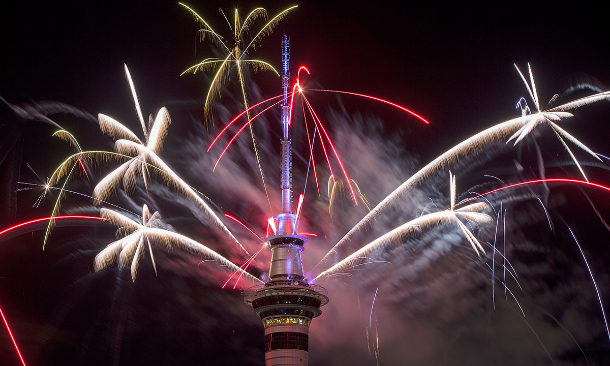 Capodanno 2017: le foto dei festeggiamenti nel mondo