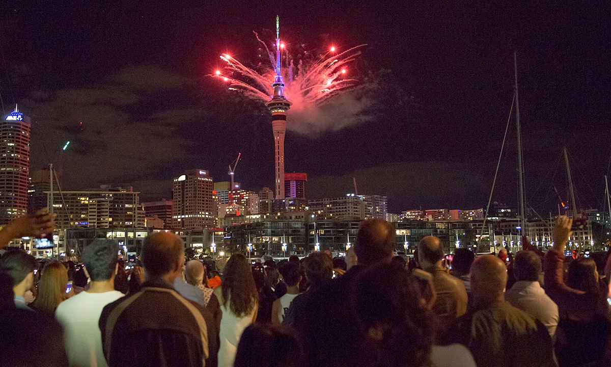 Capodanno 2017: le foto dei festeggiamenti nel mondo