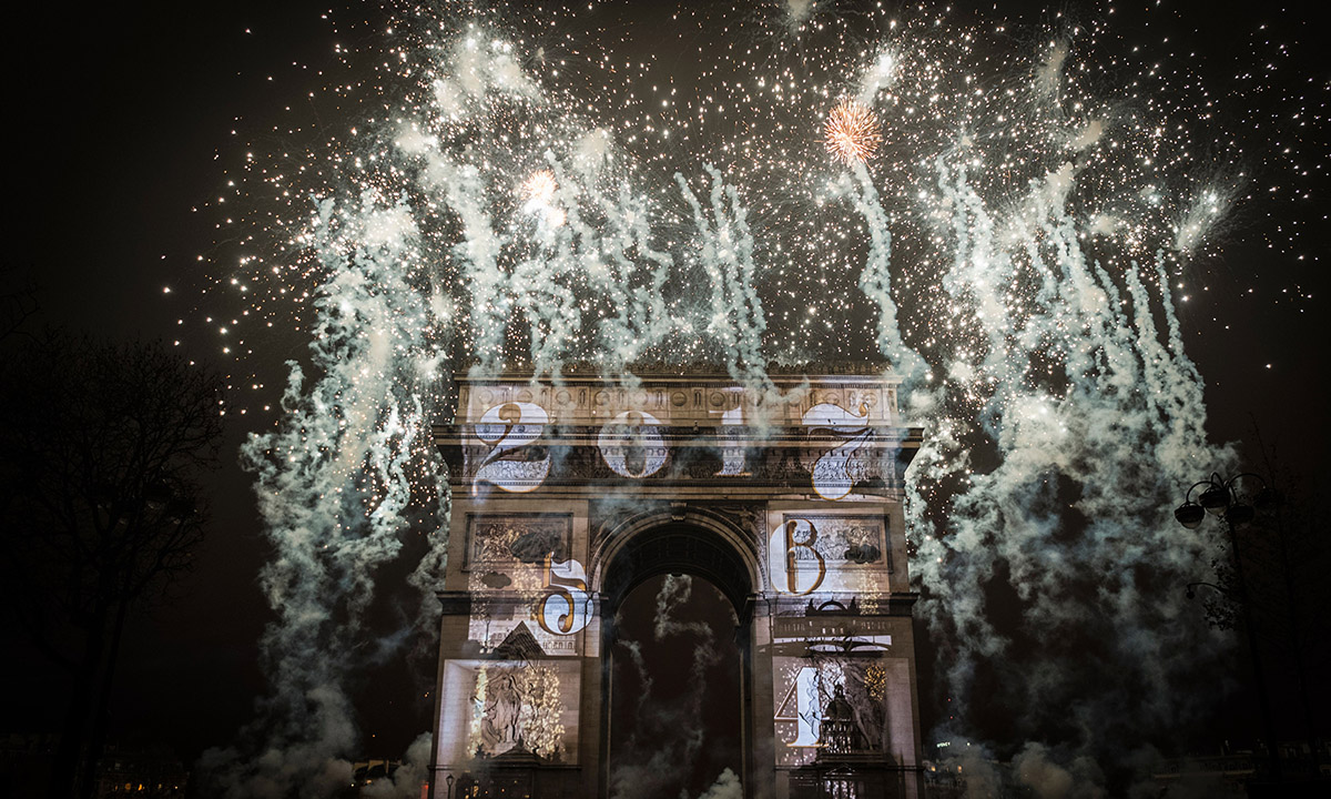 Capodanno 2017: le foto dei festeggiamenti nel mondo