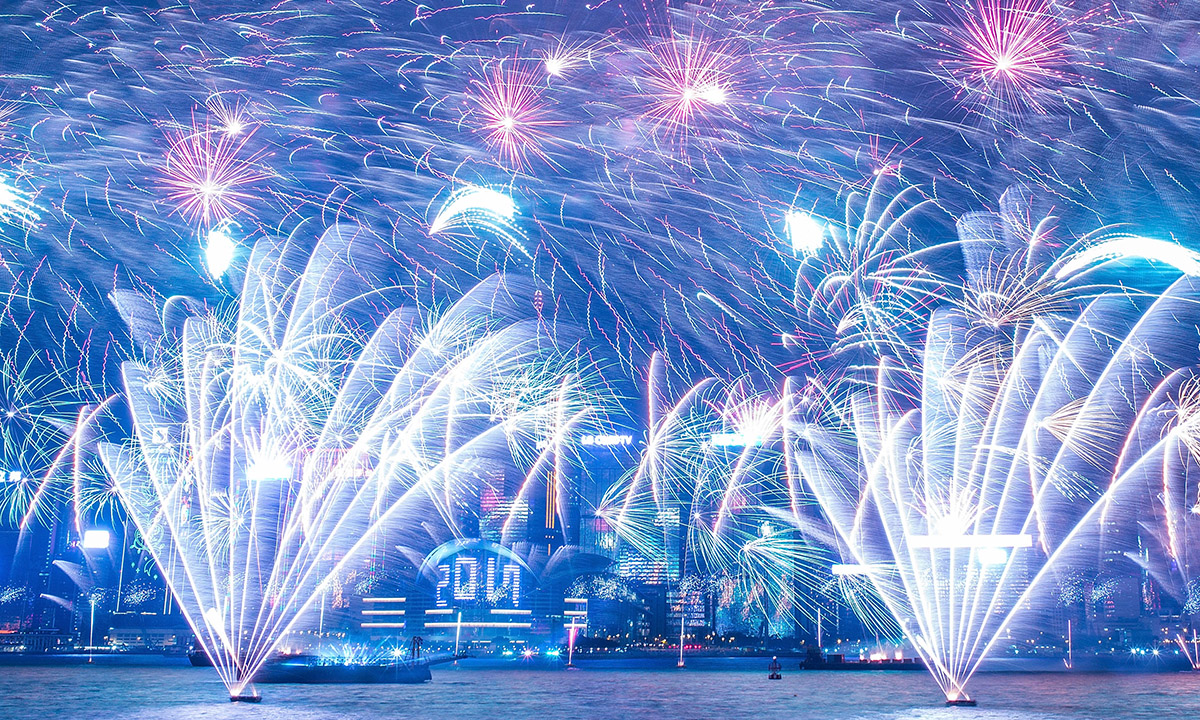 Capodanno 2017: le foto dei festeggiamenti nel mondo